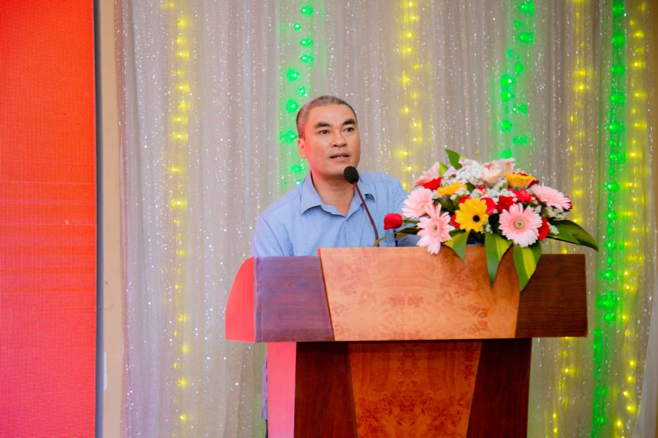 Ông Lê Huy Hoàng – lãnh đạo Hải Ngọc Đường có đôi lời chia sẻ về tiến độ dự án